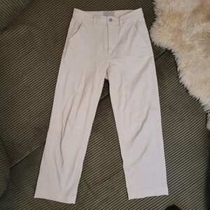Everlane Cropped Straight Leg Pants